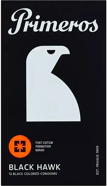 Condoms with extended anatomical shape, black, 12 pcs. - Health & Care
