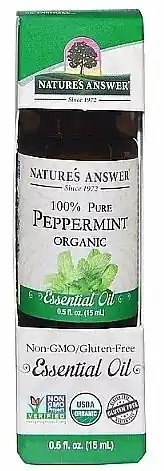 Peppermint Organic Essential Oil - Bath and Body