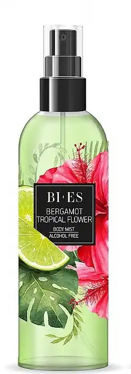 Fragrance Body Mist 'Bergamot & Tropical Flower' - Bath and Body