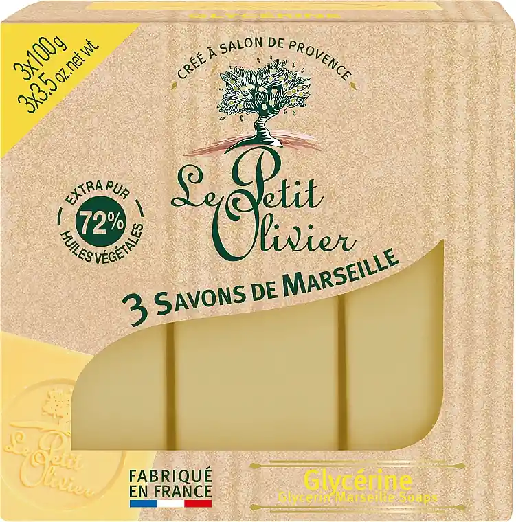 3 Traditional Glycerin Soaps - Bath and Body