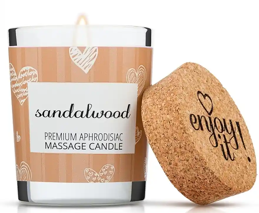 Sandalwood Massage Candle - Bath and Body