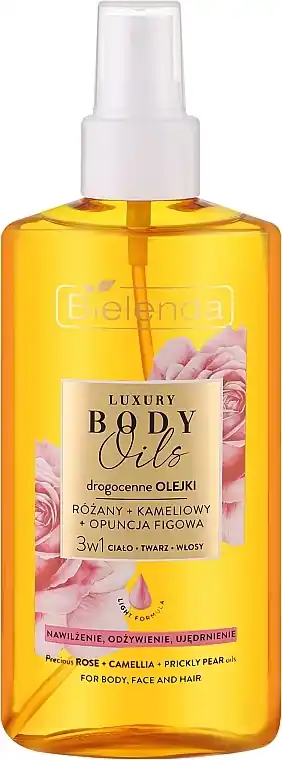 Multifunctional Oil 3in1 with Rose, Camellia and Prickly Pear Oils - Hair
