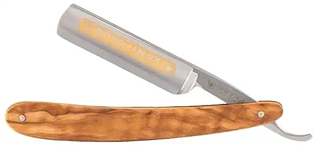 Straight Razor, olivewood - Men