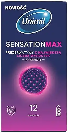 Latex Condoms with Dots, 12 pcs. - Health & Care