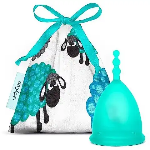 Menstrual Cup L, blue - Accessories