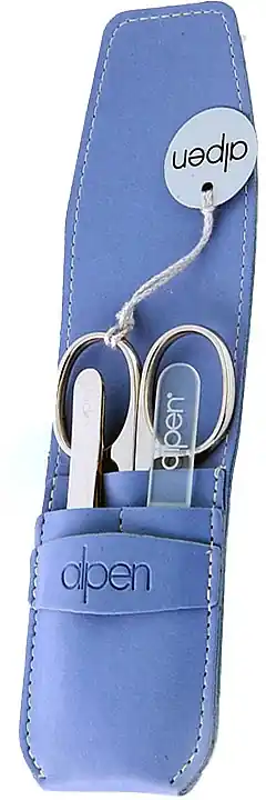 Manicure Set, 3-piece, 6800YL, blue