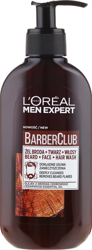 3-in-1 Beard, Face & Hair Wash