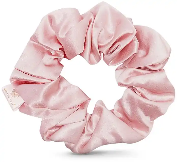 Silk Elastic Hair Band, pink - Accessories