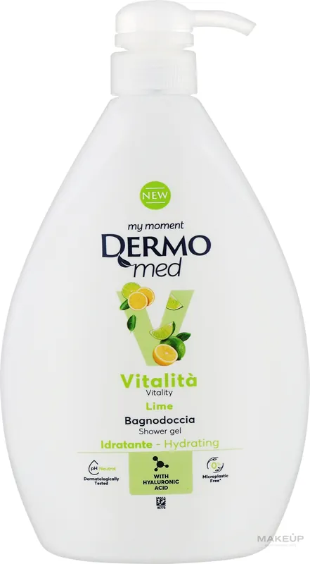 Lime Shower Gel with Dispenser - Bath and Body