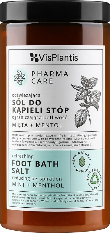 Mint + Menthol Foot Salt - Bath and Body