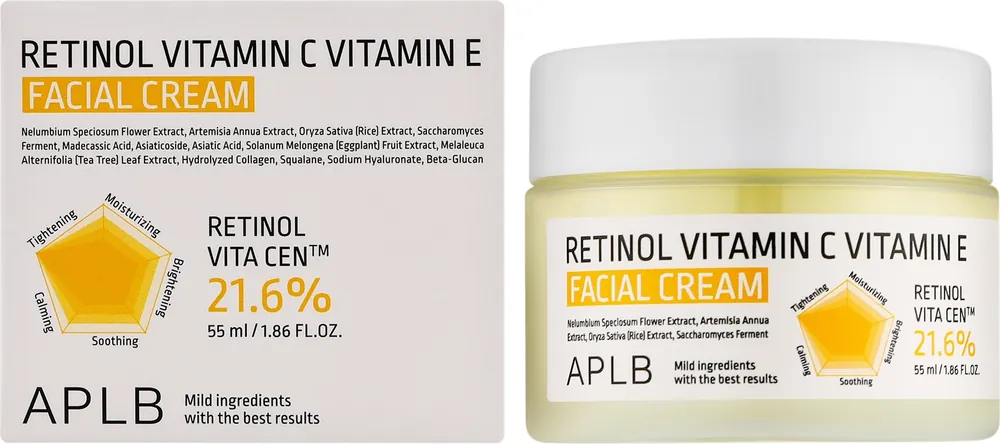 Glowing Retinol & Vitamin C Cream - Skin Care Products