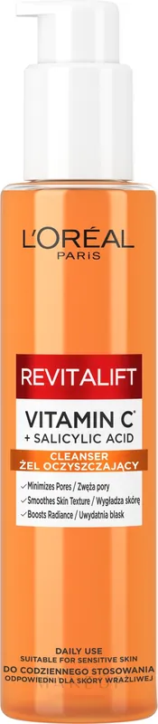 Cleansing Face Gel with Vitamin C - Skin Care Products