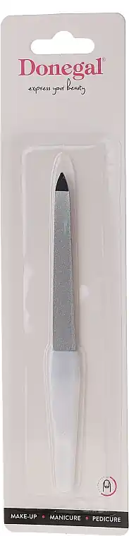 Double-Sided Sapphire Nail File, 15 cm, 1019, white