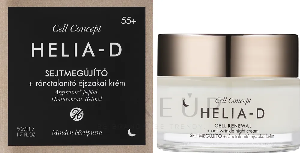 Anti-Wrinkle Night Face Cream, 55+