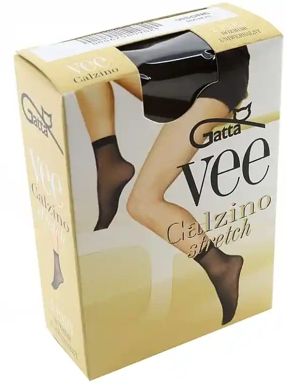 Socks 'Vee Stretch' 20 Den, visone - Clothes