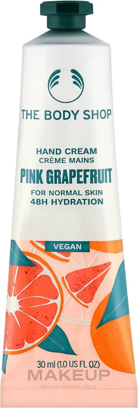 Vegan Hand Cream 'Pink Grapefruit' - Bath and Body