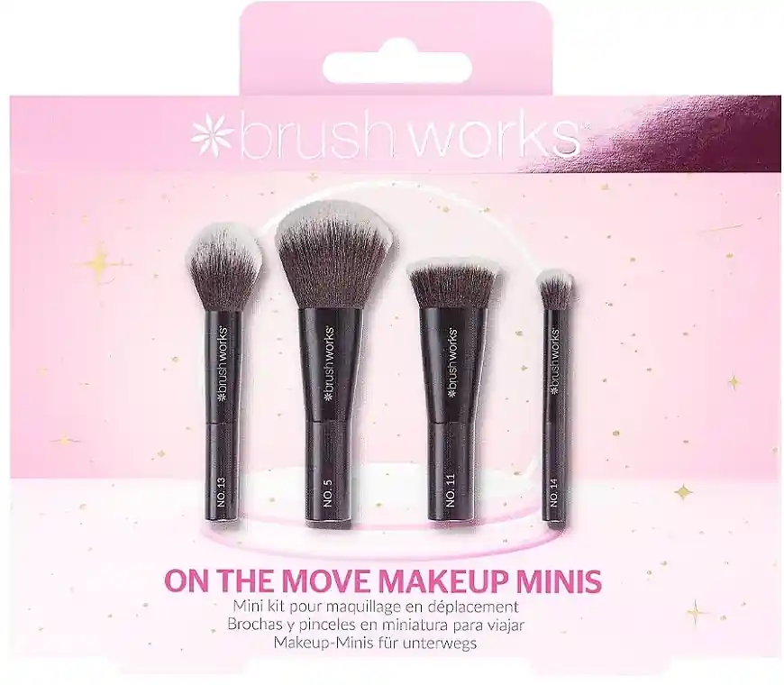 Makeup Brush Set, 4 pcs. - Accessories