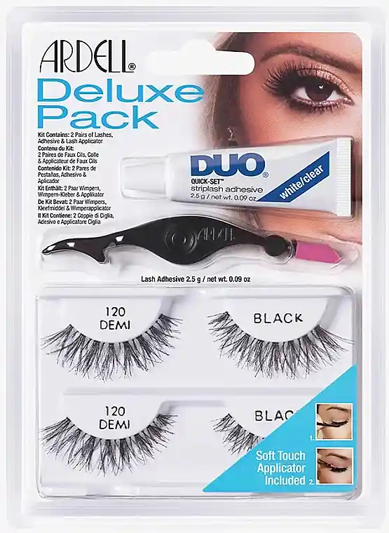 Ardell Deluxe Pack 120 Demi Black - Makeup