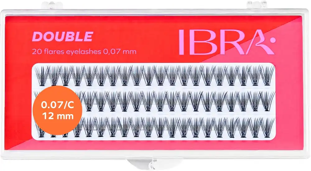 Ibra 20 Flares Eyelash Knot Free Double - Makeup