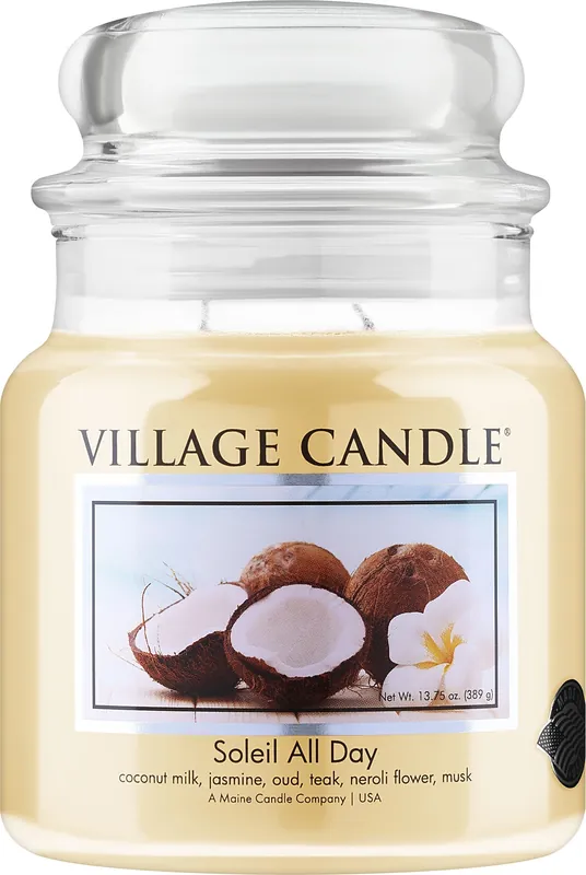 Scented Candle in Jar - Bath and Body
