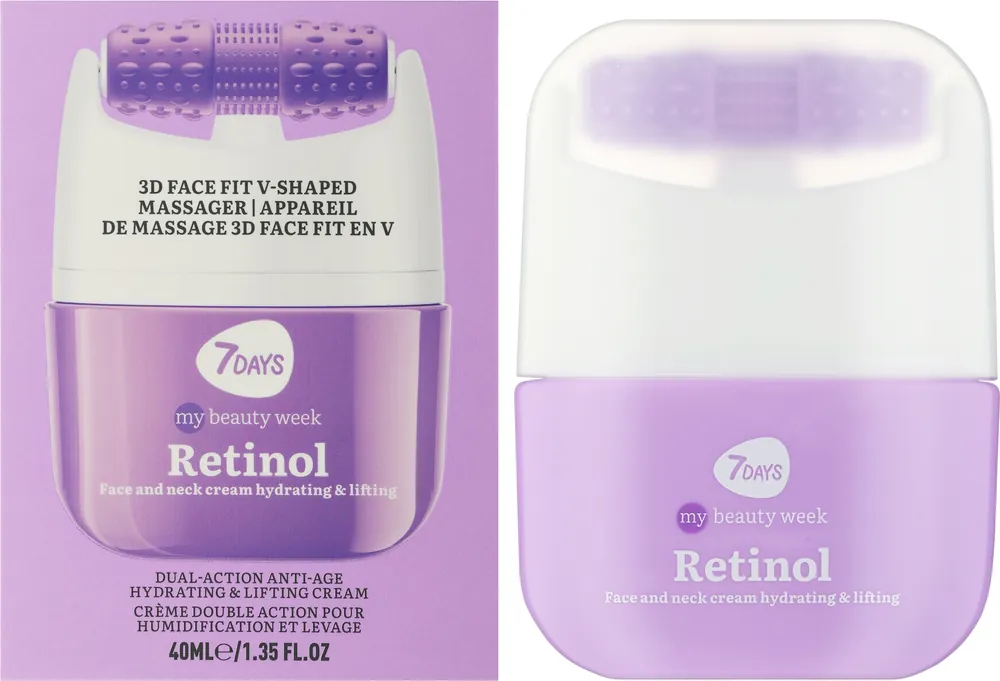 Face & Neck Roller Cream with Retinol - Skin Care Products
