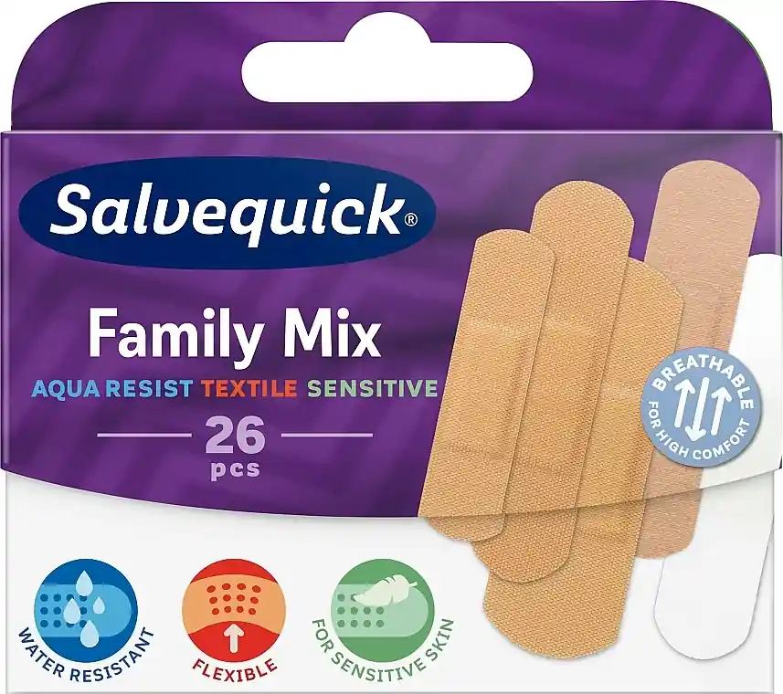 Family Mix Textile Patch Set - Accessories