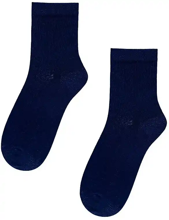 Women Socks 'Perfect Woman', navy - Clothes
