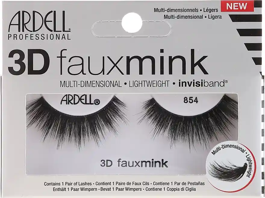Ardell 3D Faux Mink 854 - Makeup