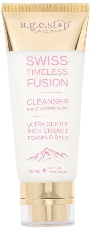 A.G.E.Stop Swiss Timeless Fusion Cleancer Creamy Foaming Balm - Makeup