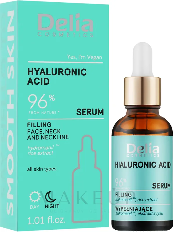 Face, Neck & Decollete Serum with Hyaluronic Acid - Skin Care Products