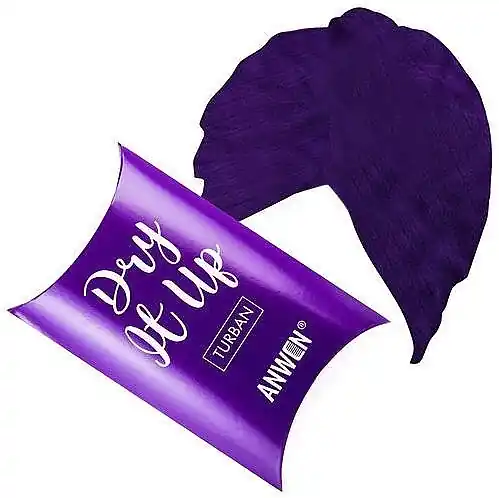 Turban Headwrap, purple - Accessories