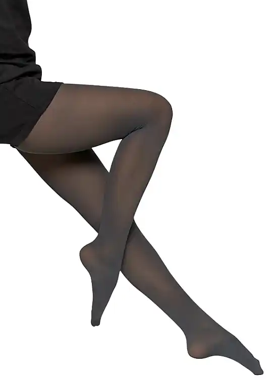 Emili Microfiber Tights, 60 DEN, grafit - Clothes