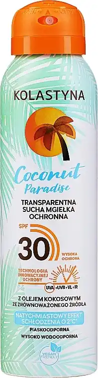 Protective Face & Body Transparent Dry Spray - Skin Care Products