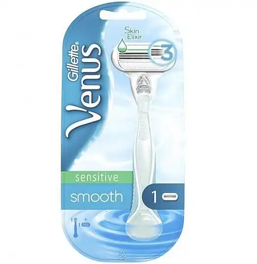 Razor with Refill, blue - Bath and Body