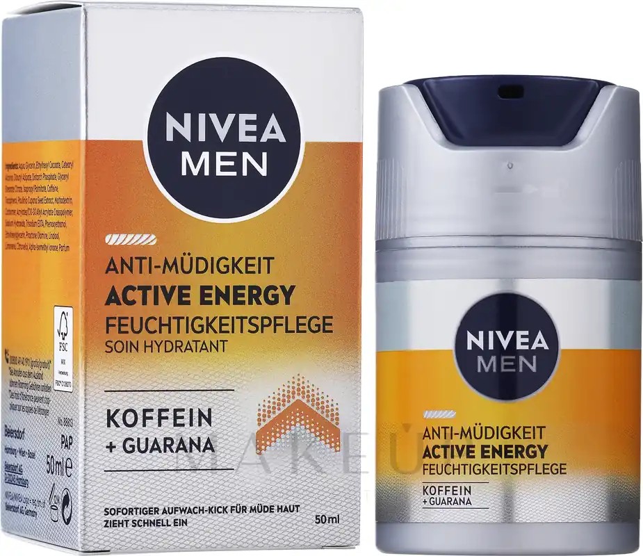 Face Cream "Active Energy" - Skin Care Products