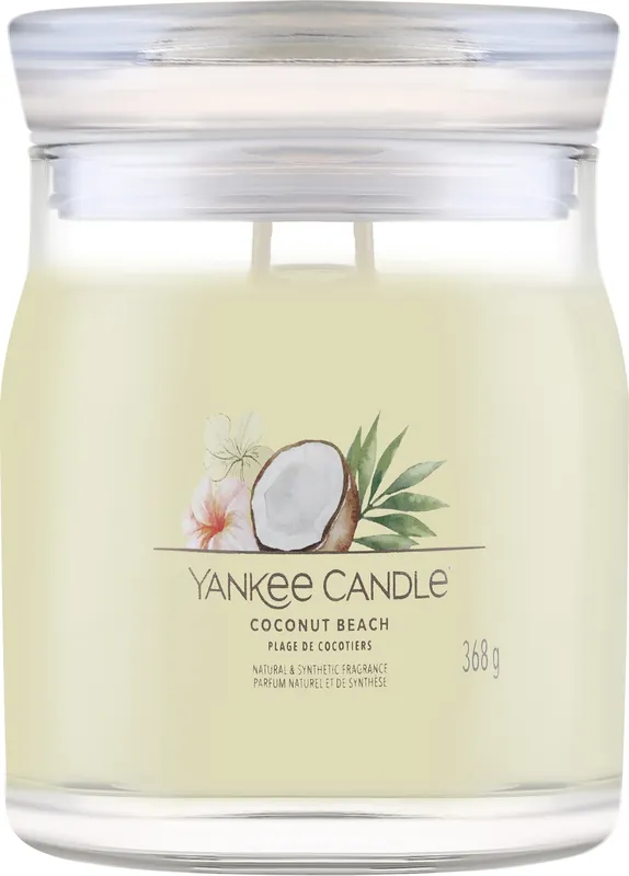 Scented Candle in Jar 'Coconut Beach', 2 wicks - Bath and Body