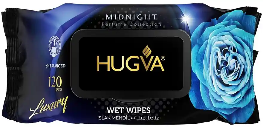 Scented wet wipes with valve 'Midnight' - Accessories