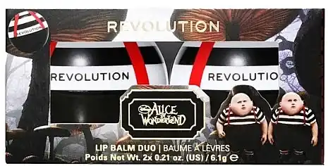 Makeup Revolution Disney’s Alice in Wonderland Lip Balm Duo Fat Boys (lip/balm/2x6.1g)