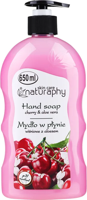 Cherry & Aloe Vera Liquid Hand Soap - Bath and Body