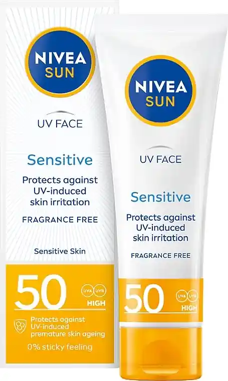 Face Sun Cream for Sensitive Skin - Skin Care Products
