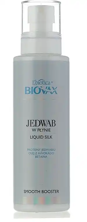 Liquid Silk for Damaged Hair Restoration