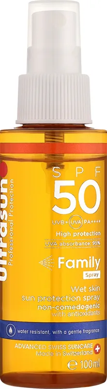 Family Sunscreen Spray SPF 50 - Bath and Body