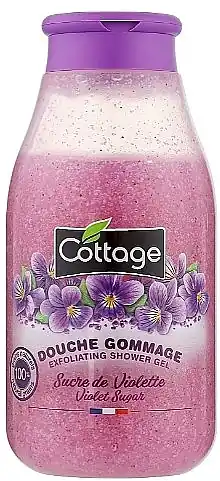 Violet Exfoliant Shower Gel - Bath and Body