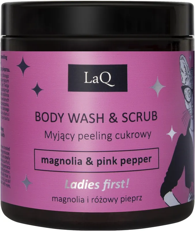 Cleansing Body Scrub "Magnolia & Pink Pepper" - Bath and Body