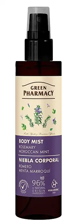 Rosemary & Moroccan Mint Body Mist - Bath and Body