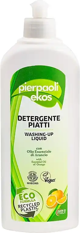 Orange Dishwashing Liquid - Pierpaoli