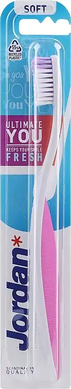 Ultimate You Toothbrush, soft, grey and pink - Bath and Body