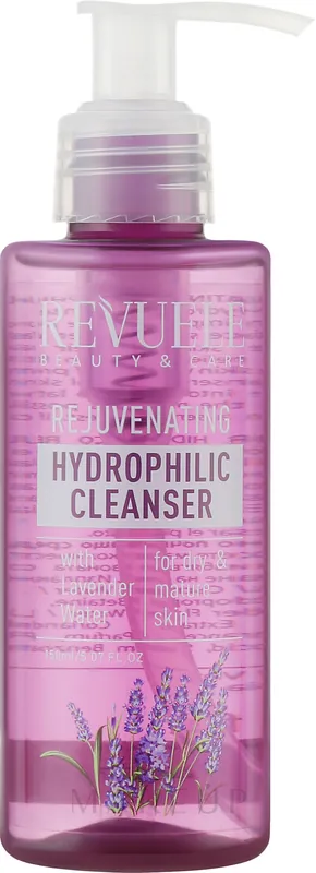 Revuele Rejuvenating Hydrophilic Cleanser With Lavender Water - Makeup