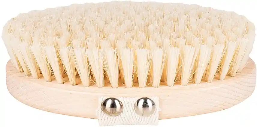 Massage & Wash Brush, soft fiber, light-brown