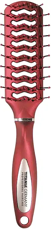 Massage Hair Brush, red - Accessories